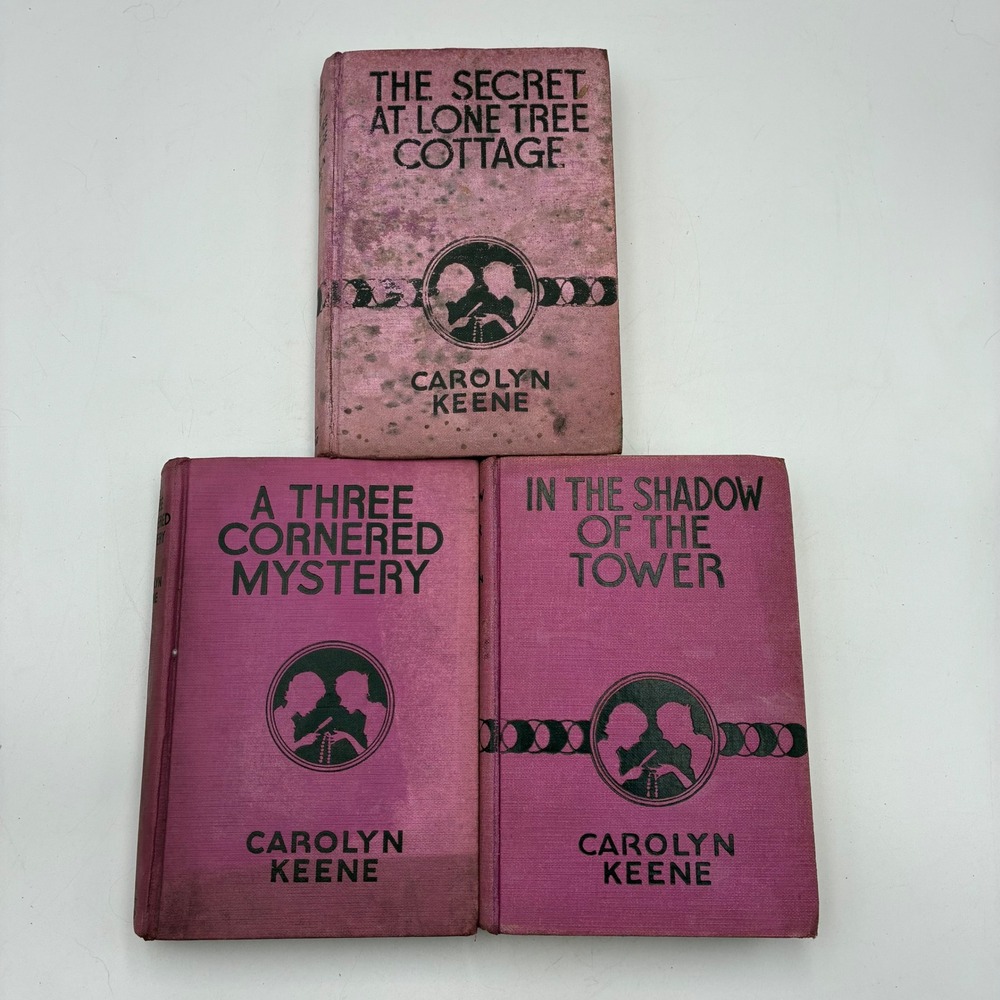 Vintage Dana Girls Mystery Stories Carolyn Keene Grosset Dunlap 1930s Set of 3
